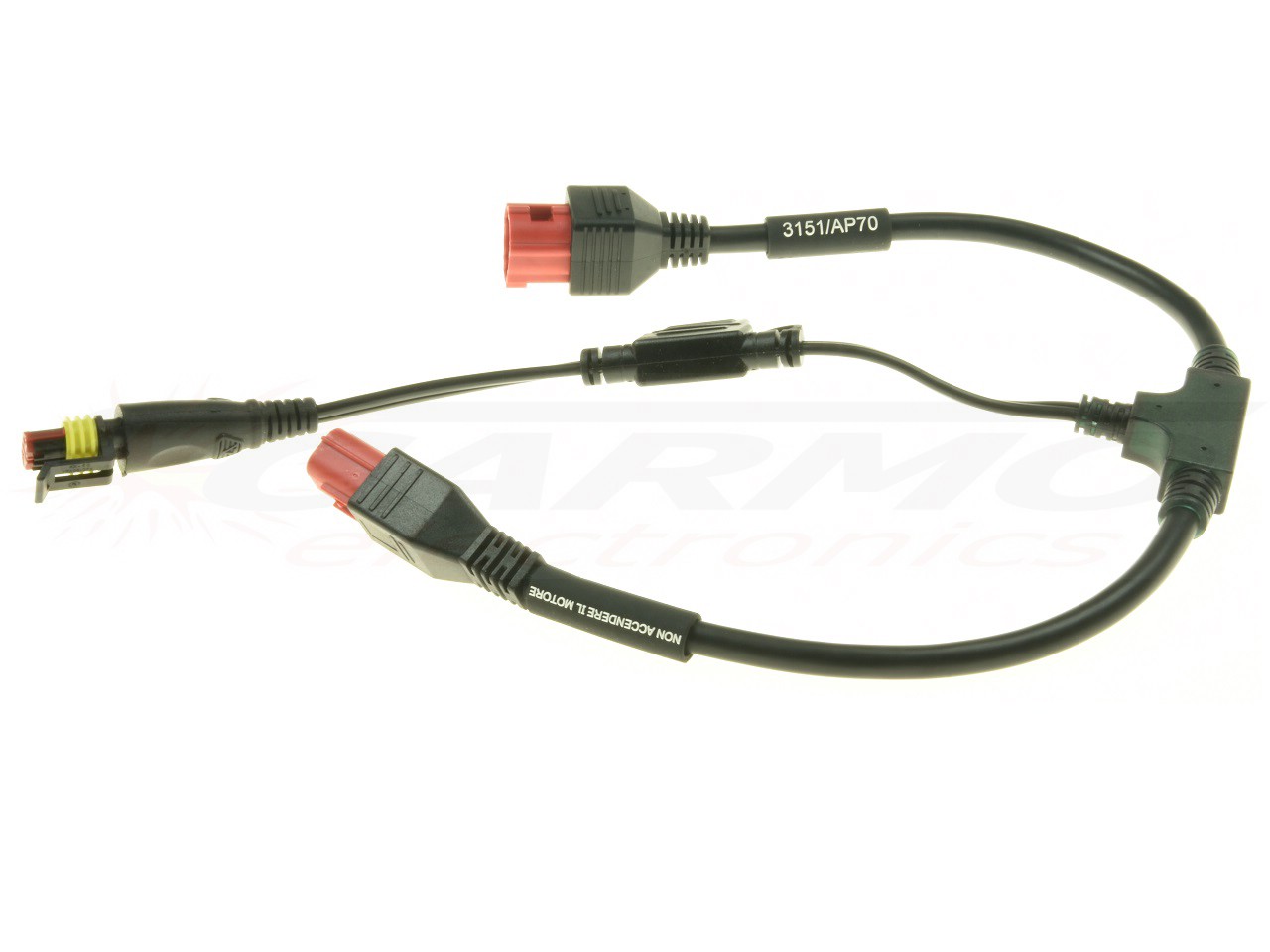 3151/AP70 Power adapter cable for Euro 5 vehicles without starter battery TEXA-3913660 - (Replaced by 3151/AP70A) - Click Image to Close